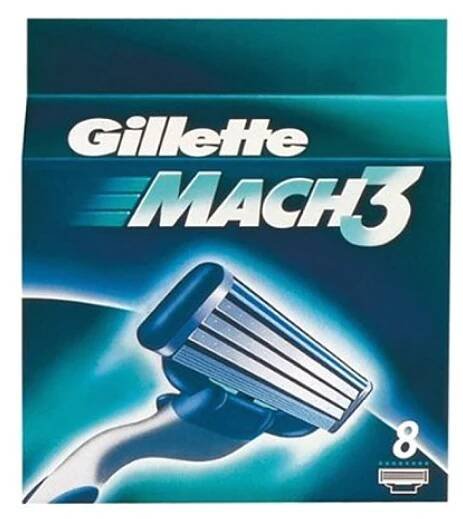 Náhradní hlavice pánské Mach 3 Gillette v akci levně | Kupi.cz