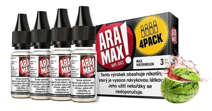 Aramax Max Watermelon (Meloun vodní) 4x10ml