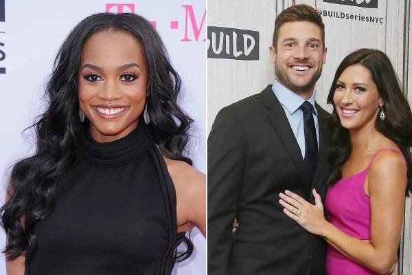 Rachel Lindsay, Garrett Yrigoyen, and Becca Kufrin