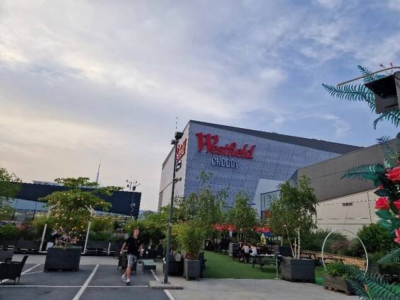 Letní kino na střeše OC Westfield Chodov