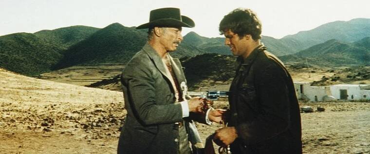 Dny hněvu - Z filmu - Lee Van Cleef, Giuliano Gemma