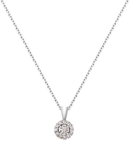Přívěsek LOEE Palette Diamonds z bílého zlata s diamanty