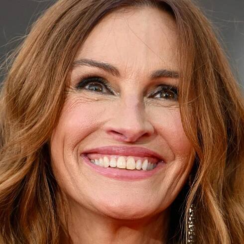 US actress Julia Roberts attends the red carpet of the movie "After the Hunt" presented out of competition at the 82nd International Venice Film Festival, at Venice Lido on August 29, 2025