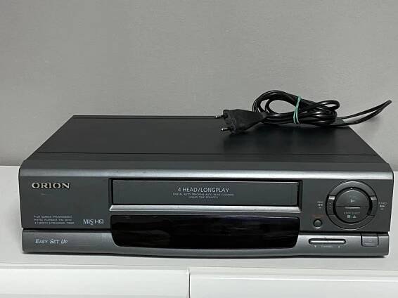 Retro, staré VHS Videorekordér ORION - VH-1558DK - ČTĚTE POPIS!!! - TV, audio, video