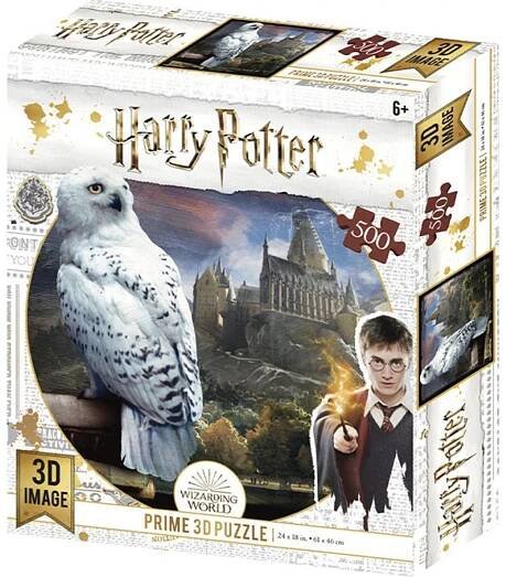 HM Studio 3D puzzle Harry Potter Hedvika 500 dílků