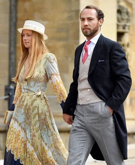 Alizee Thevenet and James Middleton