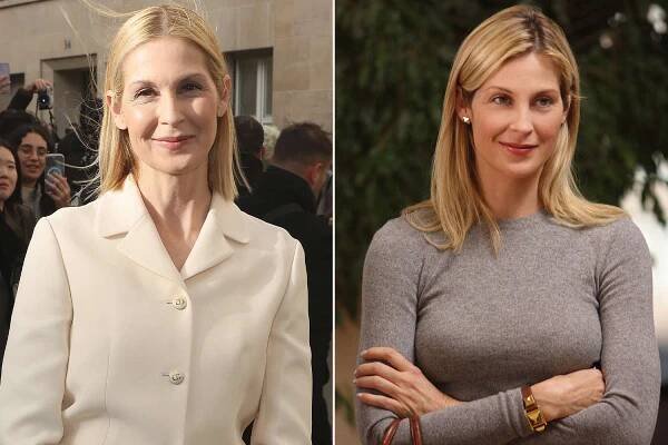 Kelly Rutherford Channels Her Gossip Girl Character Lily van der Woodsen at Dior Fashion Show in Paris