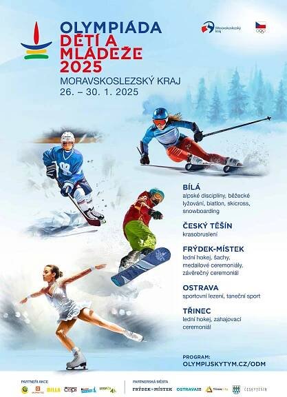 Hry XI. Zimní Olympiády dětí a mládeže ČR 2025 - ZŠ a MŠ Žabeň 