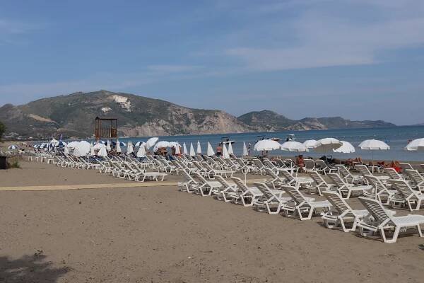 Pláž Laganas - ostrov Zakynthos (Řecko)