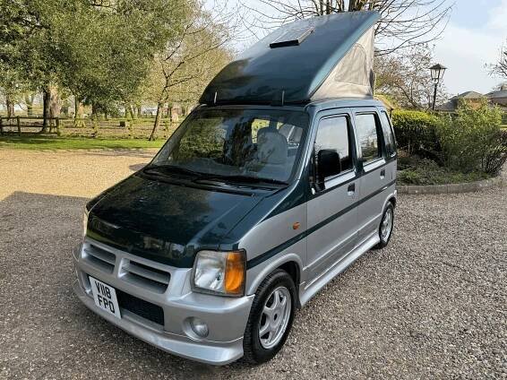 1999 Suzuki Wagon R+ GL Micro Camper 3.4m Day Van 1 Berth | Dragonville Leisure Lincolnshire Camper Vans and Motorhomes