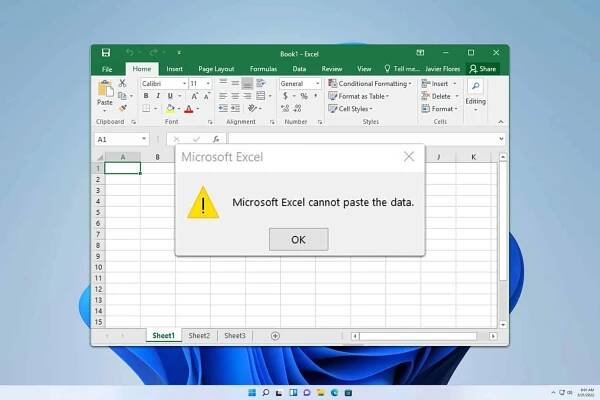 Microsoft Excel Cannot Paste The Data: 3 Ways to Enable it