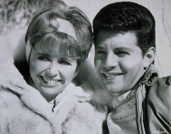 Párty na lyžích - Z filmu - Deborah Walley, Frankie Avalon