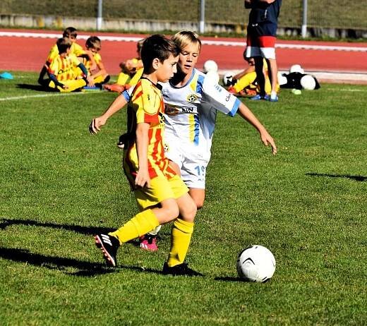 Česká divize žáků U12: Junior Strakonice - FC Písek 2:20 (1:16).