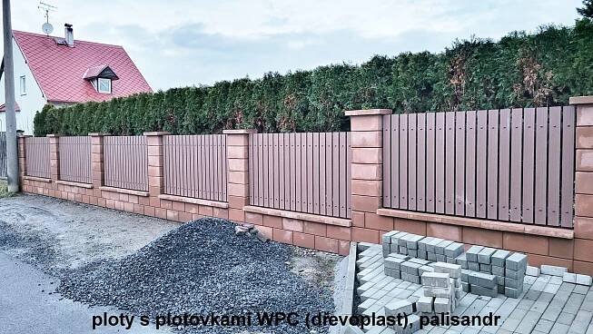 Ploty z kompozitního materiálu WPC | PRONY s.r.o. – parapety, ploty, brány