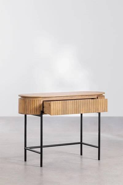 Recibidor en madera de mango Analis, imagen de galería 3