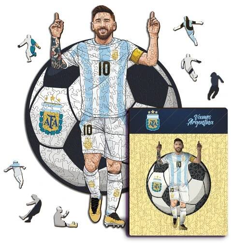 Lionel Messi - Wooden Puzzle