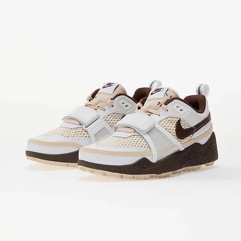 Pánské tenisky a boty Nike x Travis Scott Zoom Field Jaxx White/ Lt Chocolate-White
