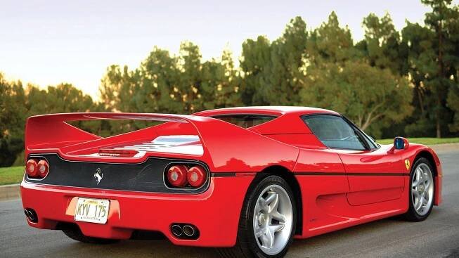 Ferrari F50 1995 zadek