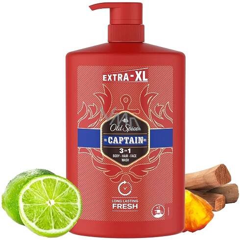 Old Spice Captain 3v1 pro muže 1000 ml - Luuc Fashion