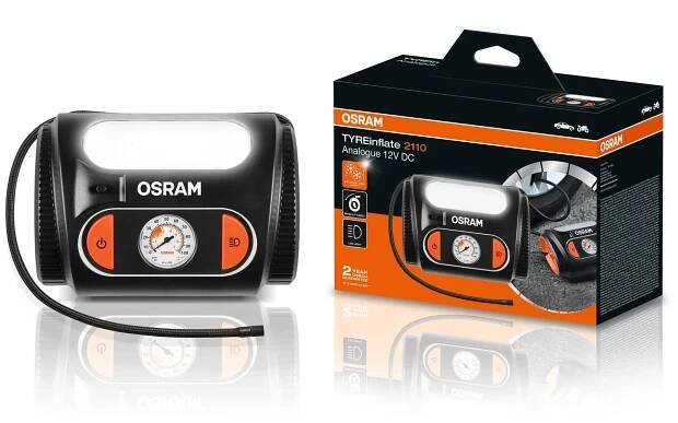 Péče o pneumatiky s TYREinflate kompresory | OSRAM Automotive