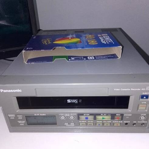 Video S VHS Panasonic Retro
