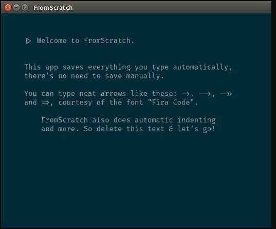 FromScratch 1
