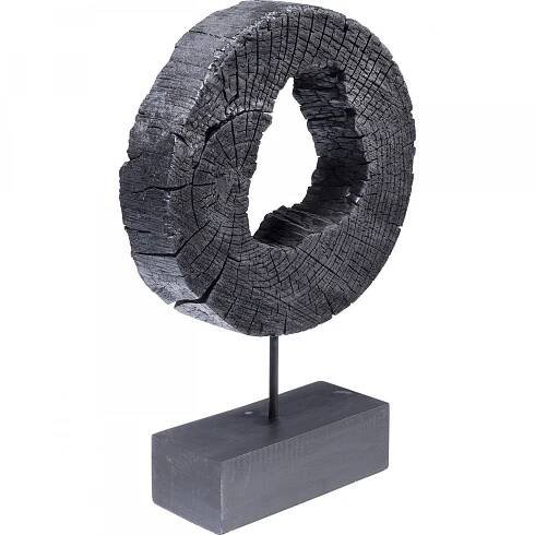 Dřevěná dekorace Pohled skrz kmen 53cm | KARE Design