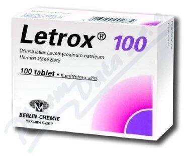 Letrox 100 tbl.100x100RG - Příbalový leták