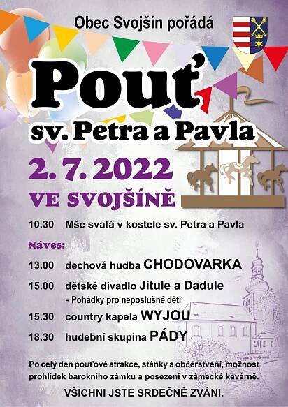 Pouť sv. Petra a Pavla ve Svojšíně | TACHOVSKO.com