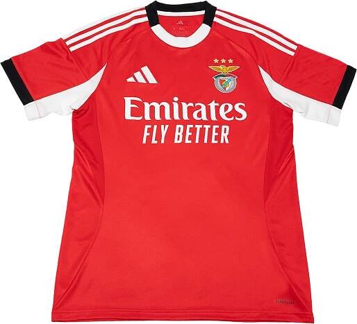 Dětský domácí fotbalový dres s krátkým rukávem adidas Benfica Lisabon 2025/26