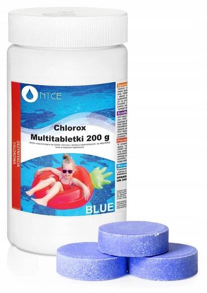 CHLOR MULTI TABLETY DO BAZÉNU SPA VÍŘIVKA BAZÉNOVÁ CHEMIE BAZÉN 1 kg | 200 g Kód výrobce MA2396