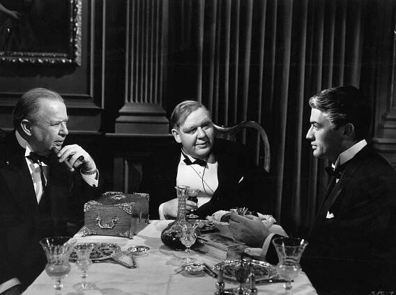 Případ Paradineová - Z filmu - Charles Coburn, Charles Laughton, Gregory Peck
