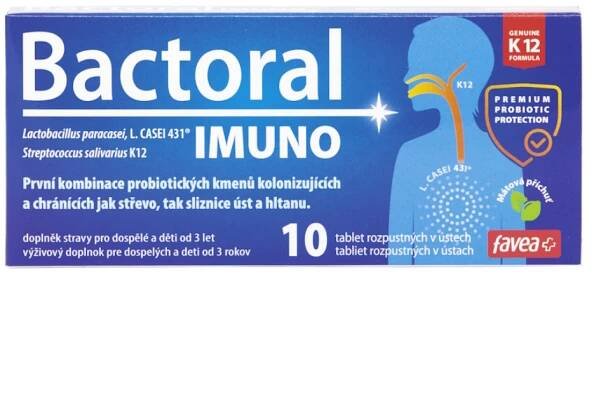 FAVEA Bactoral IMUNO 10 tablet