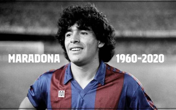 Diego Armando Maradona dies