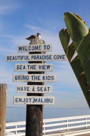 Paradise Cove Malibu Sign