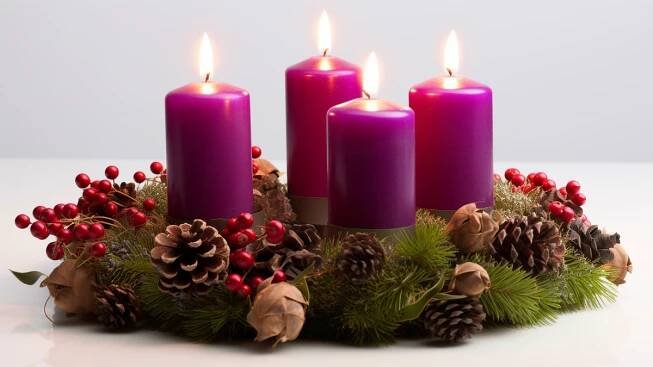 Věděli jste, že adventní věnec měl původně 23 svíček? - Médium.cz