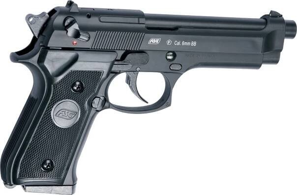ASG Beretta M92F Gas 6 mm černá