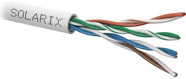Solarix SXKD-5E-UTP-PVC UTP kabel - 1m