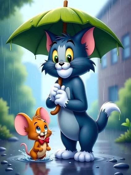 Pin by Selene on Papel dibujo in 2025 | Tom and jerry pictures, Tom and jerry photos, Cartoon eyes drawing