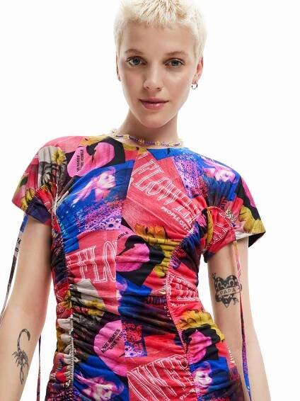 Desigual Šaty 'DIJON' – červená