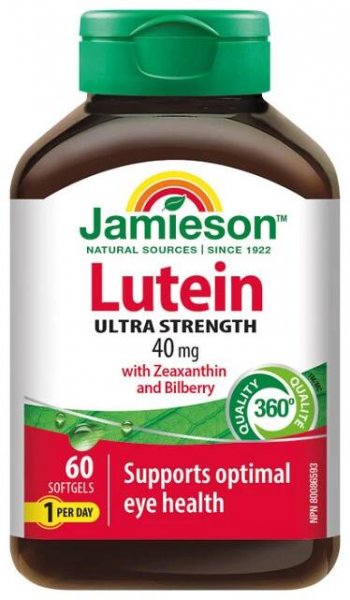 JAMIESON Lutein se zeaxantinem a borůvkami cps.60