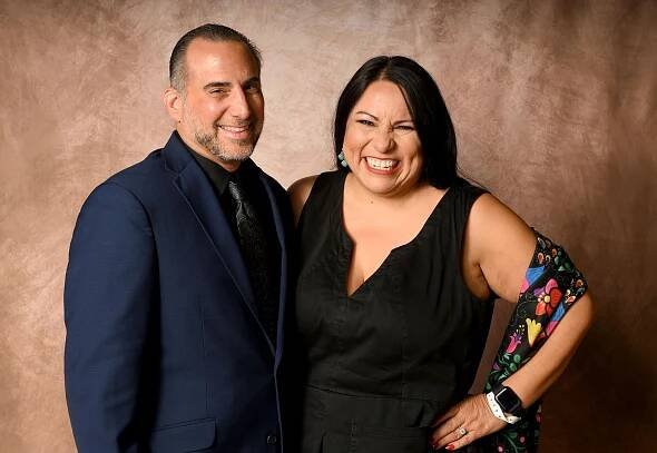 Toni Gonzales and Anthony DeVita