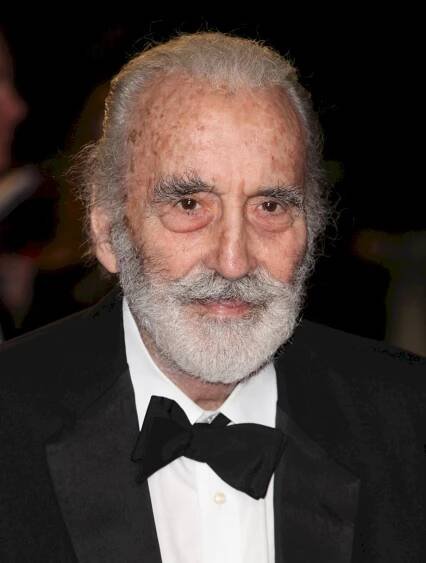 Christopher Lee: *27.5.1922 – †7.6.2015, britský filmový herec