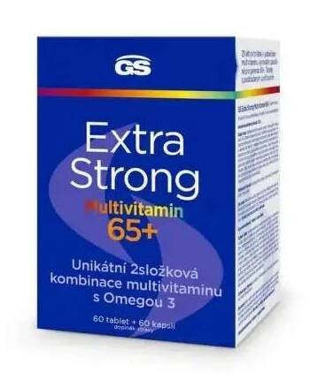 GS Extra Strong Multivitamin 65+ tbl.60+cps.60