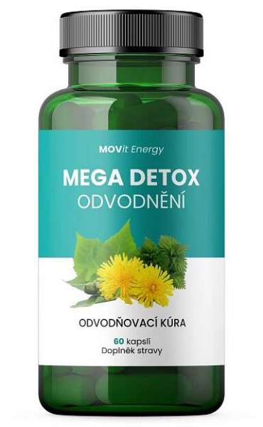 MOVit Energy Mega Detox Odvodnění 60 kapslí