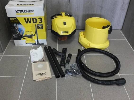 Průmyslový vysavač Kärcher WD 3 - Malé elektrospotřebiče