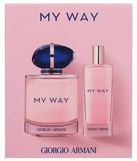 Armani My Way - EDP 90 ml (plnitelná) + EDP 15 ml woman - - Megaknihy.cz