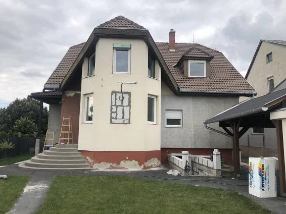 Homlokzati szigetelés, kézi-gépi festés, kézi-gépi glettelés, gipszkartonozás, parkettázás, generál kivitelezés