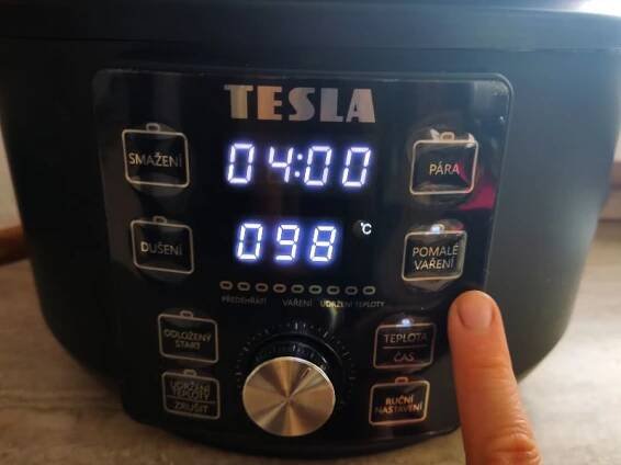 Ovládaní TESLA MultiCook MC600