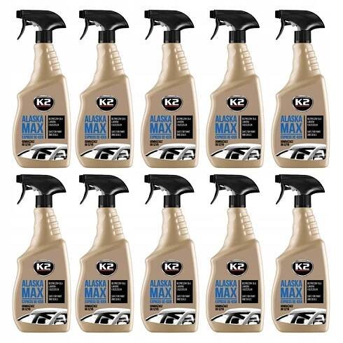 10× Odmrazovač skel K2 Alaska Max 700 ml